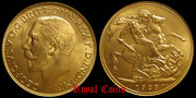 Золотая монета 1925 года великобритания 